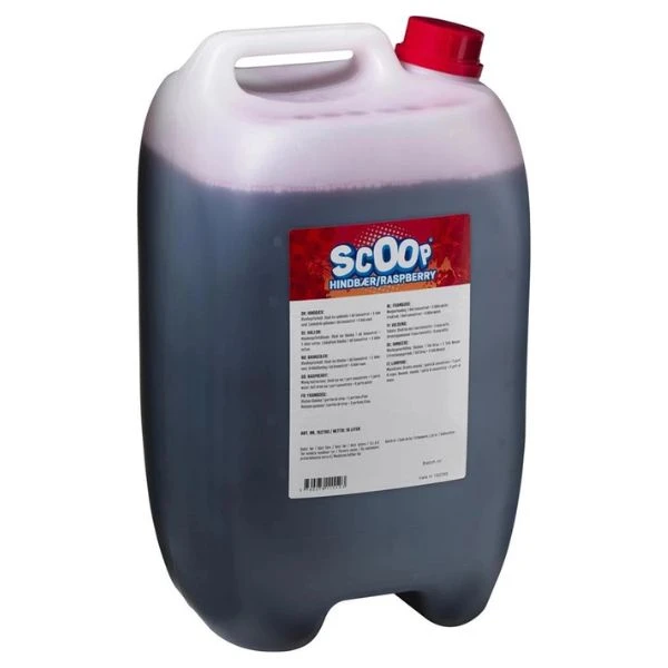 Scoop Slushice Koncentrat Hindbær, 10L 65136 by SCOOP color Sort