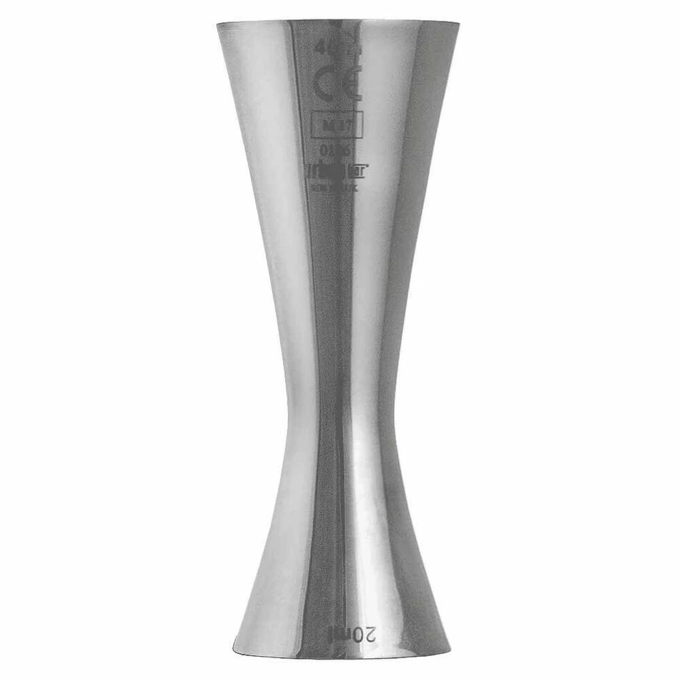 Aero Jigger 20 / 40ml CE-mærket - Urban bar UB3167 by Urban Bar color Sølv