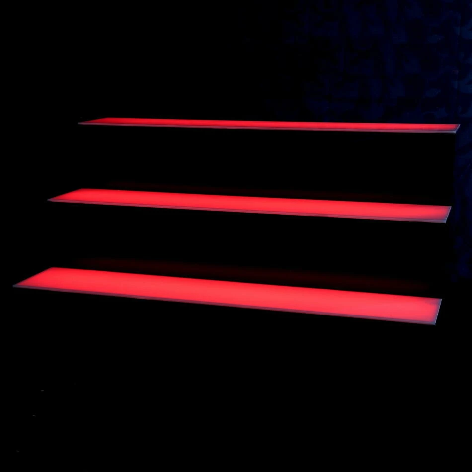 Tre Tier LED Flaske Display Stand 23794 by Drink color Multi