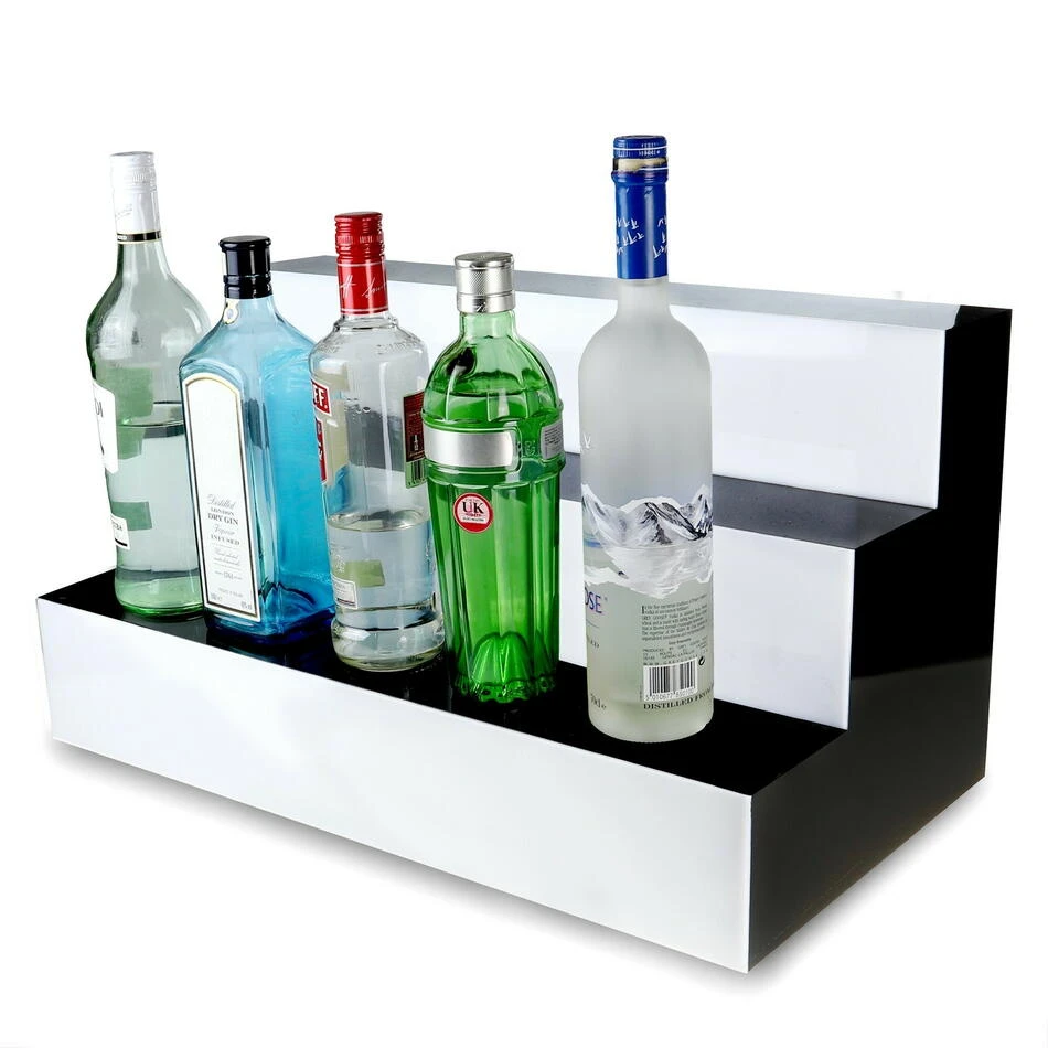 Tre Tier LED Flaske Display Stand 23794 by Drink color Multi