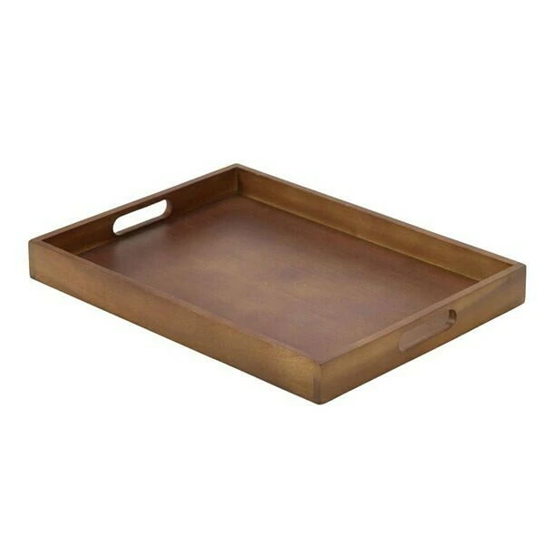 Tjener bakke 44 x 32cm 16264-33102 by Drink color Brun