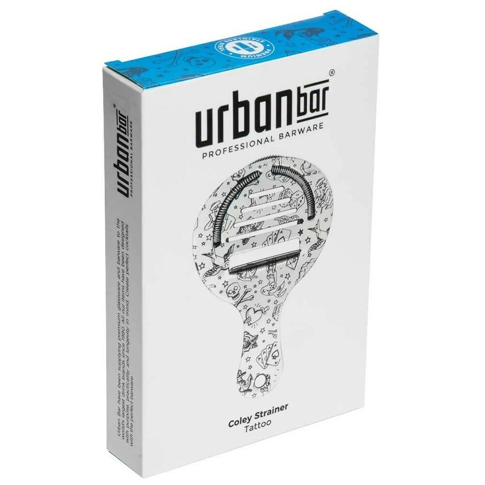 Coley Strainer Tattoo 15.5cm - Urban Bar UB3554 by Urban Bar color Sølv