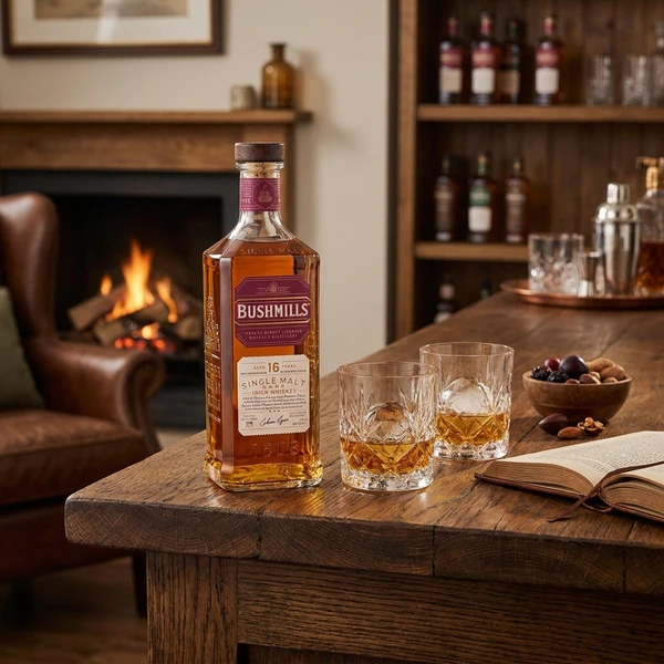 Bushmills 16 YO Irish Single Malt FL 70 57004 by BUSHMILLS color Sort