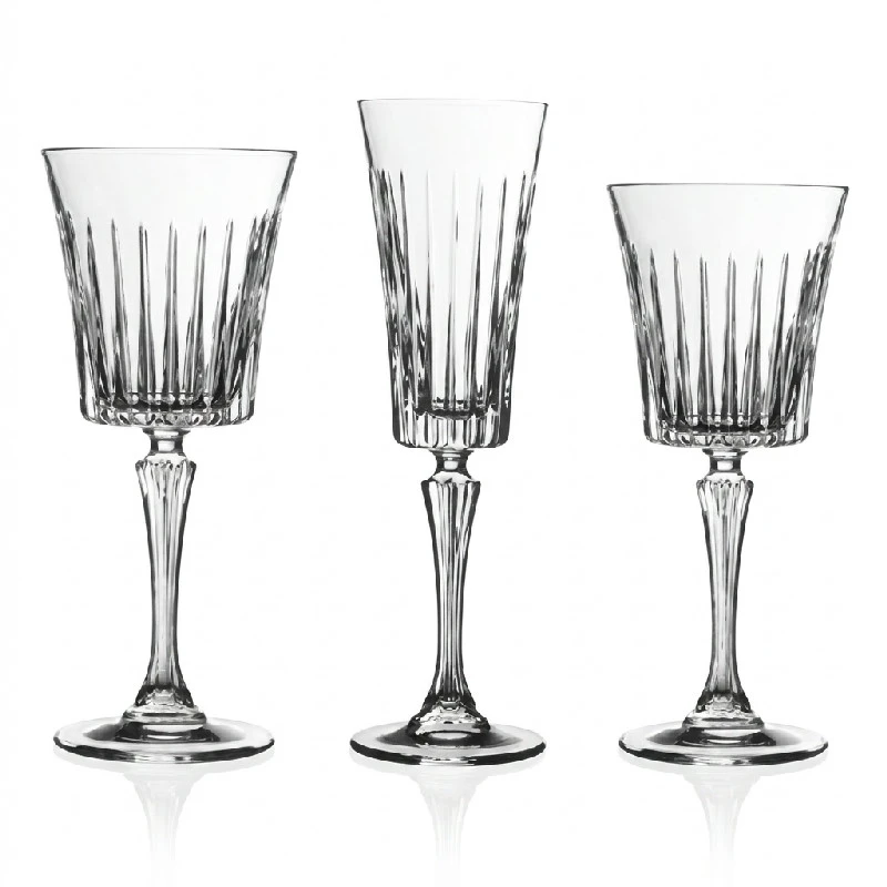 RCR Timeless champagne-, rød- og hvidvinsglas Glaspakke6 by RCR Glas color Hvid