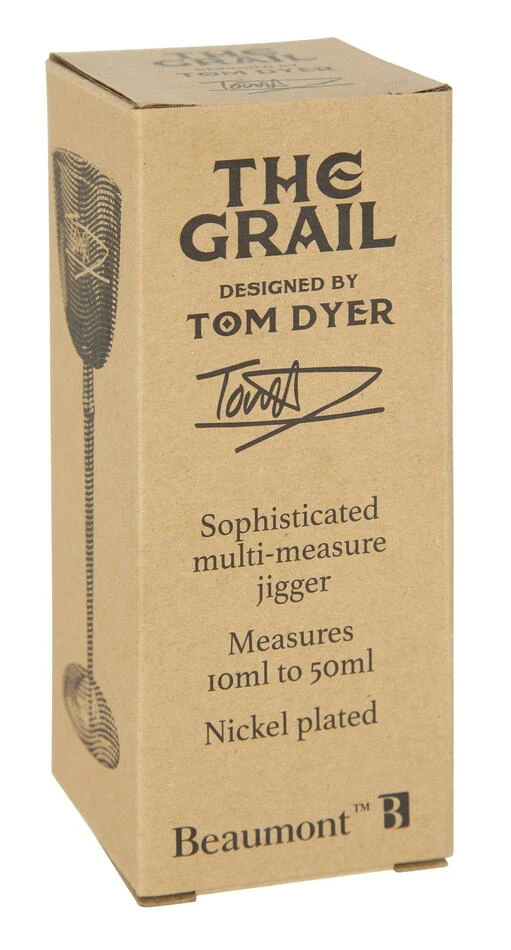 The Grail jigger cup 25/50 ml BTBL3662 by Beaumont color Sølv
