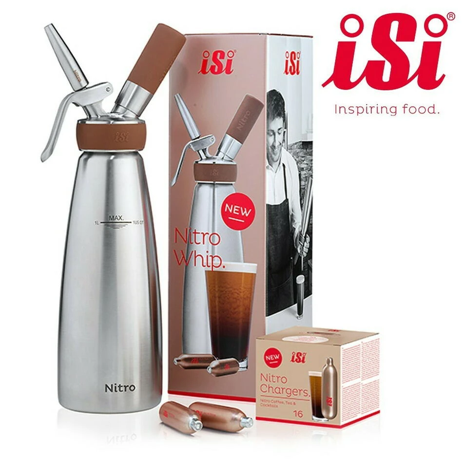 Nitro Whip Sifon 1 l 1790 by ISI color Sølv