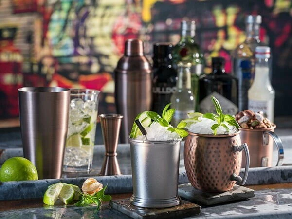 Tønde krus -MOSCOW MULE- Antik Stål 11193345 by APS color Sølv