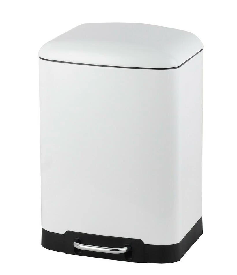 Firkantet affaldsspand 12 Ltr. ST60045 by Steel-Function color Sort