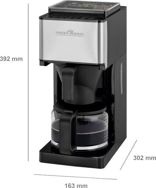 Kaffemaskine med kværn - Profi Cook 501138PC by Profi Cook color Sort