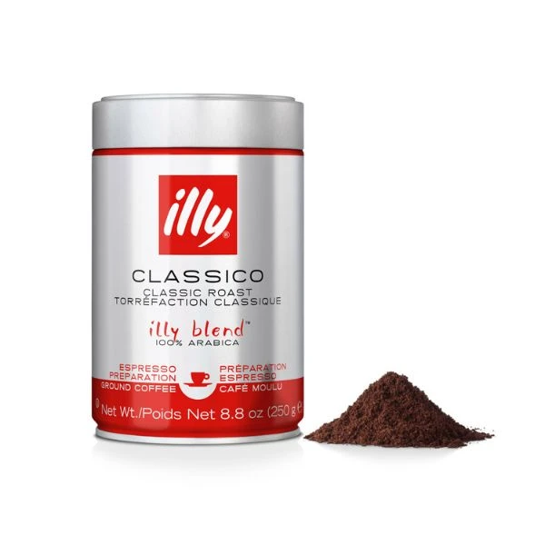 Illy Classic Roast Malet Kaffe 250g 2000413 by Illy color Sort