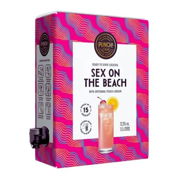 Punch Club Sex On The Beach Cocktail BiB 150 cl 1004224 by Punch Club color Sort