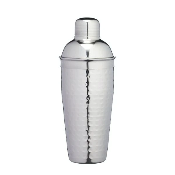 Cocktail shaker 700ml hamret rustfrit stål Barcraft BCCSHAKHAM by BarCraft color Sort