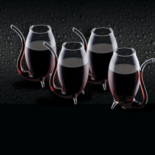 Port sippere 4 stk glas Barcraft BCPORT4PC by BarCraft color Sort