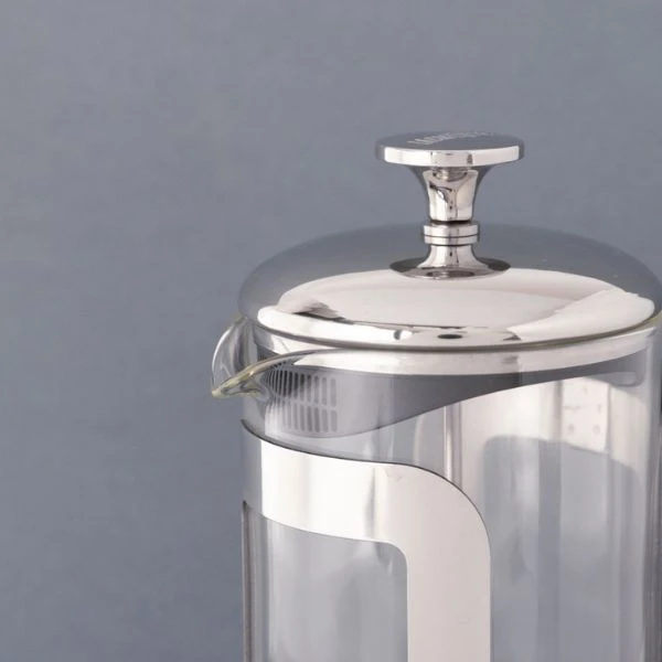Roma 6-kops stempelkande rustfrit stål La Cafetière LCROMA6CPSIL by La Cafetière color Sort