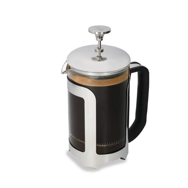 Roma 6-kops stempelkande rustfrit stål La Cafetière LCROMA6CPSIL by La Cafetière color Sort