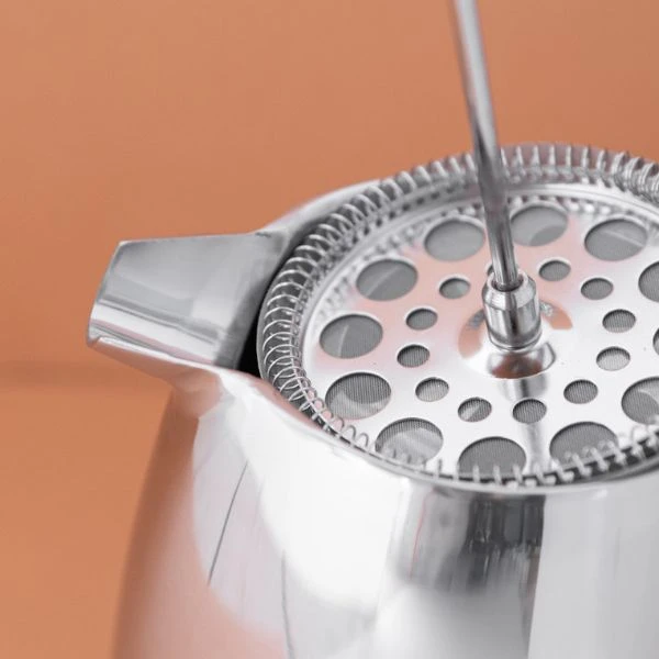 Stempelkande 8 kopper dobbeltvægget rustfrit stål La Cafetière LCDBLSS8CUP by La Cafetière color Sort