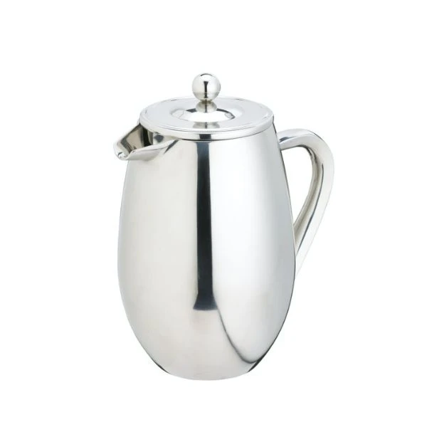 Stempelkande 8 kopper dobbeltvægget rustfrit stål La Cafetière LCDBLSS8CUP by La Cafetière color Sort