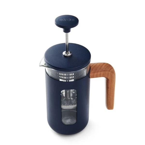 Pisa stempelkande 3 kopper navy træhåndtag La Cafetière LCPISA3CPNVY by La Cafetière color Sort