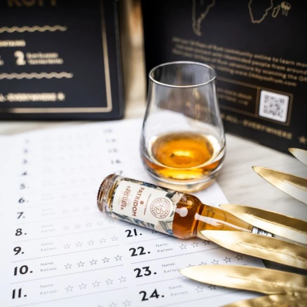 24 Days of Rum Calendar Black Edition 24x2cl JUL120 by 1423 color Sort