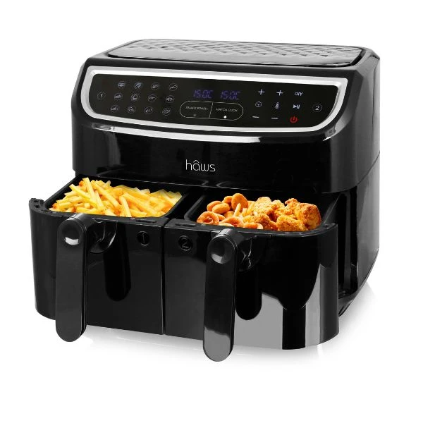 Hâws Sejerø 2.0 Double AirFryer 2X4.5L 2400W Pfas Free Coating 30-AFRY30900 by Hâws color Sort