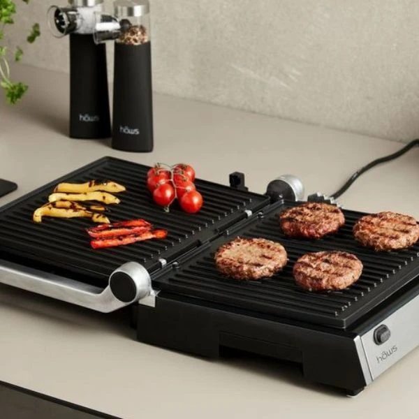 Hâws BPG212000W Møn Proff Bord- & Paninigrill 2000W 30-BPG212000W by Hâws color Sort