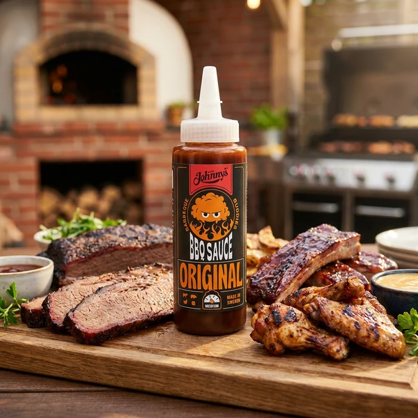 Johnny's Buddies BBQ Original 295 g 580277 by Deli Drengene color Sort