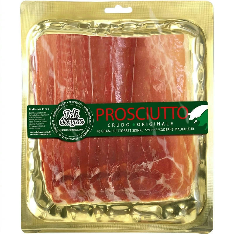 Prosciutto Crudo 70g - Deli Drengene 235 by Deli Drengene color Sort