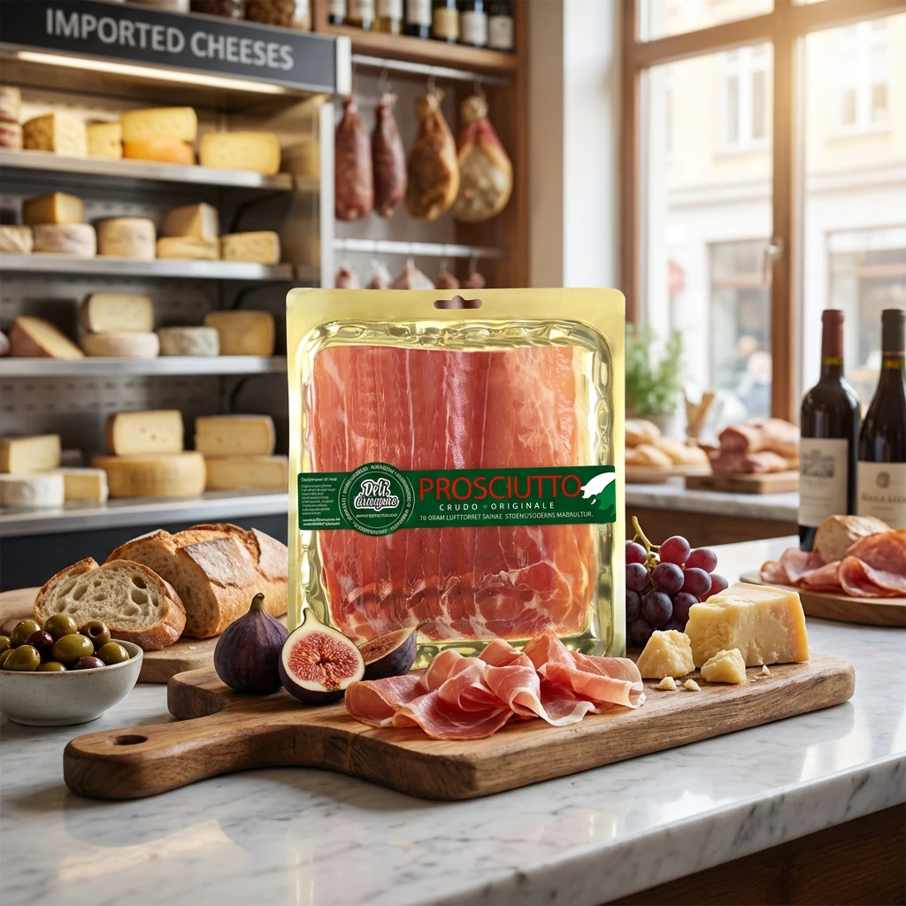 Prosciutto Crudo 70g - Deli Drengene 235 by Deli Drengene color Sort