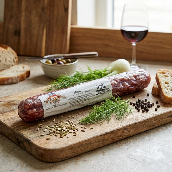 Salami Fennikel 250g - Deli Drengene 1104 by Deli Drengene color Sort