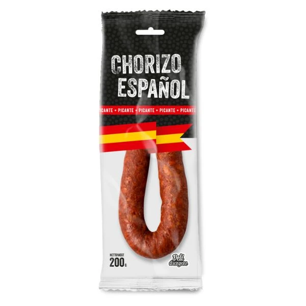 Chorizo Ring Hot 200g - Deli Drengene 211 by Deli Drengene color Sort
