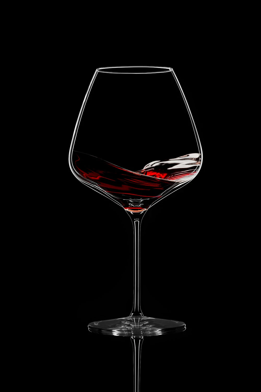 Bourgogne vinglas Masterclass 90 6 stk. 70001 by Etoile color Sort