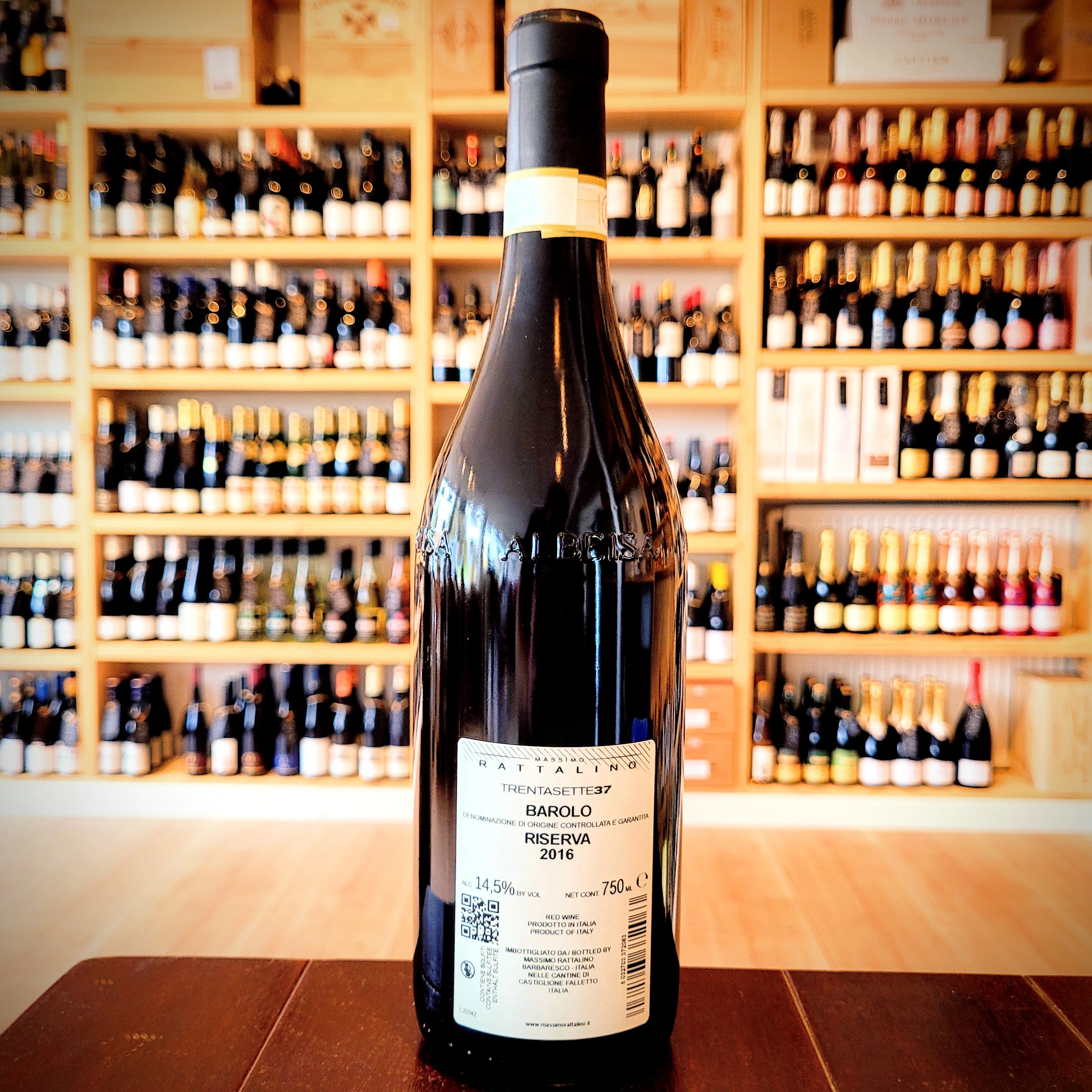 Massimo Rattalino Barolo Riserva DOCG 2016 10342 by Etoile color Rød