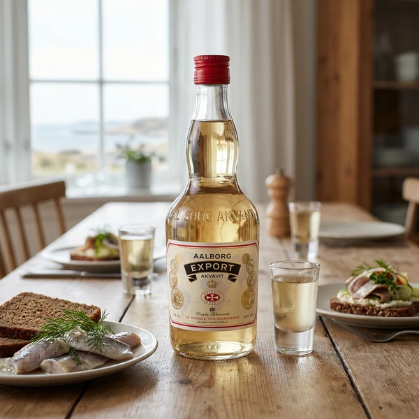 Aalborg Export Akvavit FL 70 cl. 205795 by AALBORG color Sort