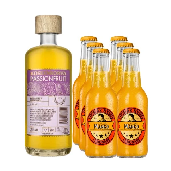 Passion & Mango - Månedens Cocktail - Drinkspakke Barlifepakke103 by KOSKENKORV color Sort