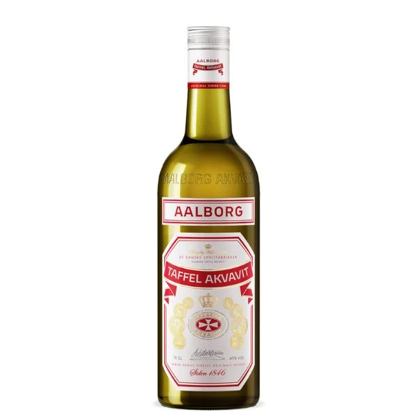 Aalborg Rød Taffel Akvavit FL 70 205750 by AALBORG color Sort