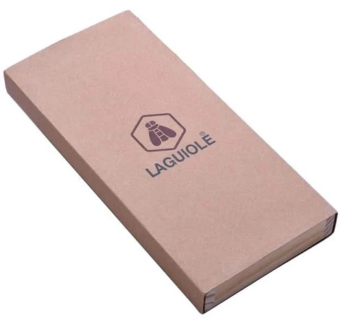LAGUIOLE 6 steakknive i trææske 40268880 by Laguiole color Sort