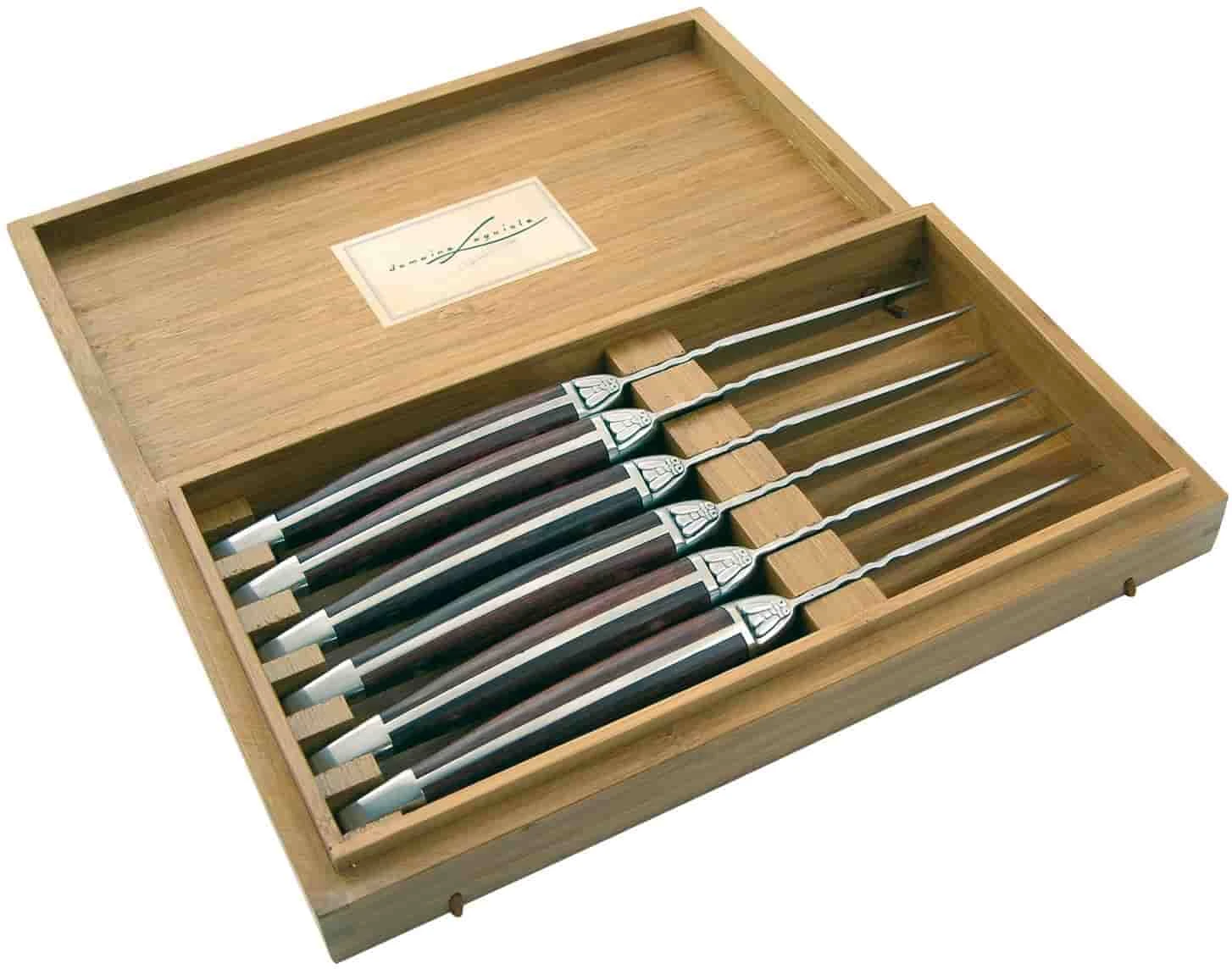 Laguiole Domaine steakknive - 6 stk. 40268532 by Laguiole color Sort