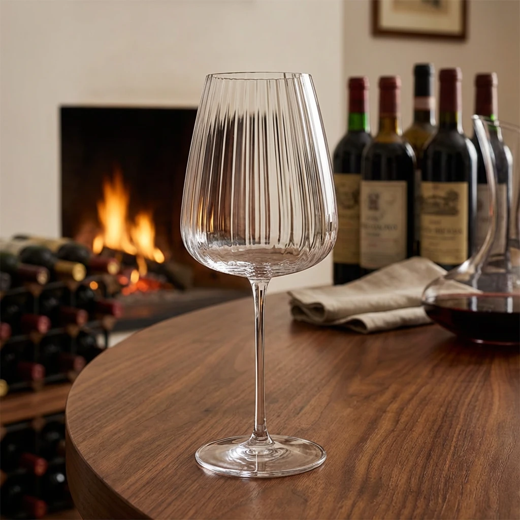 Luigi Bormioli Optica Rødvinsglas 70 cl 94500142 by Luigi Borm color Sort