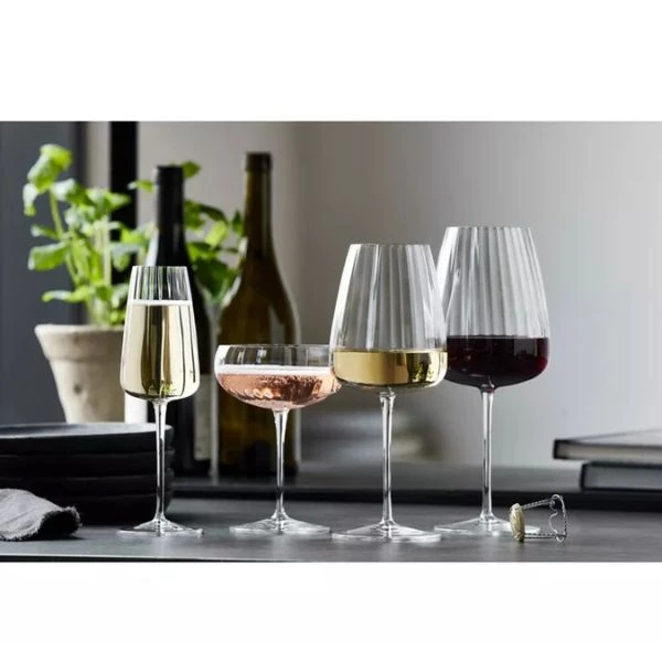 Luigi Bormioli Optica Champagne Coupe Glas 30 cl 94500141 by Luigi Borm color Sort