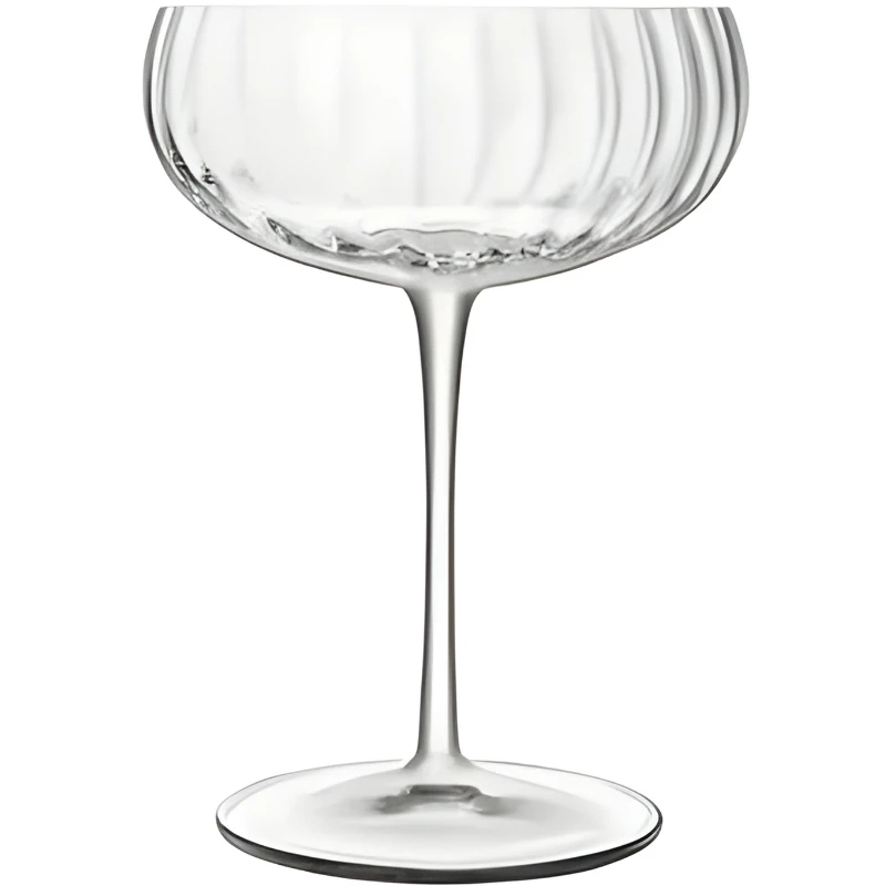 Luigi Bormioli Optica Champagne Coupe Glas 30 cl 94500141 by Luigi Borm color Sort