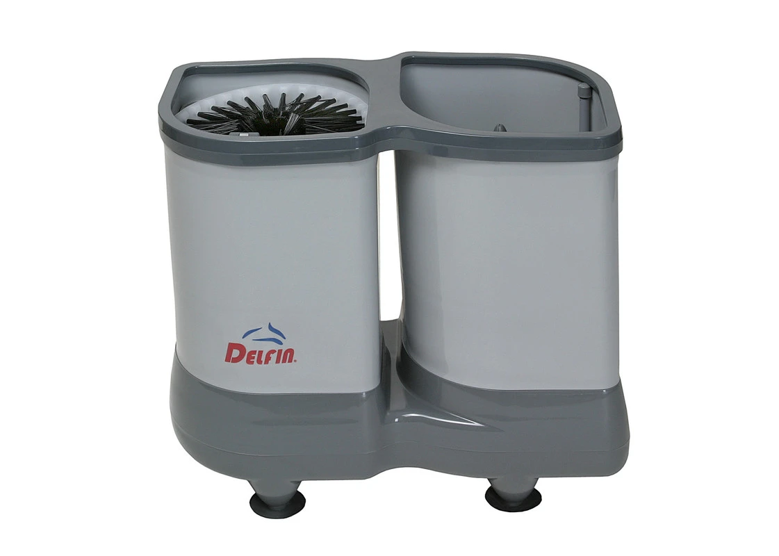 Delfin TS 1100 - glasskyller grå 8010 by Fuchs Gastro color Sort