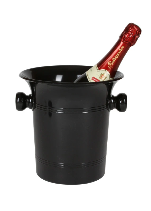 Plastik vinkøler sort - 3 liter 4692 by Fuchs Gastro color Sort