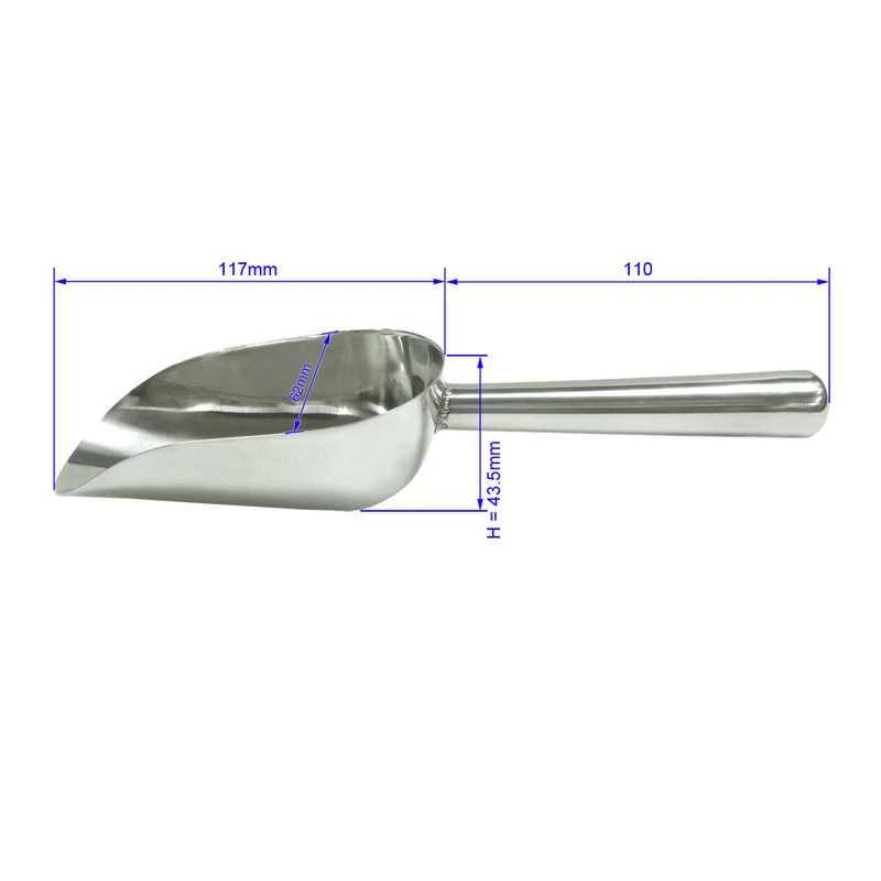 Isske 15 cl rustfrit stål 10679L by Fuchs Gastro color Sølv