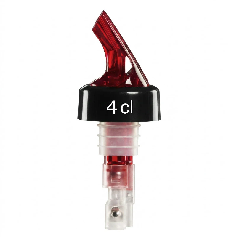 Compact skænkeprop 40 ml - neon rød 4111LR by Fuchs Gastro color Sort