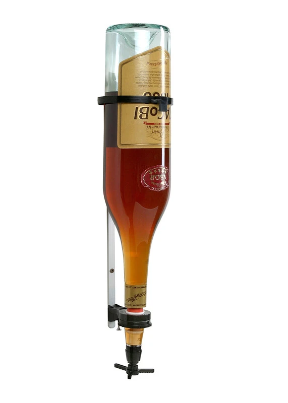 Flaskeholder inklusiv 20 ml doseringsmål - 3 liter 7044LP by Fuchs Gastro color Sort