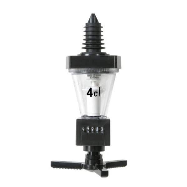 Doseringsmål m. tæller 40 ml 9093L by Fuchs Gastro color Sort