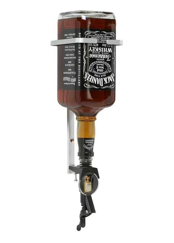 Flaskeholder 3 liter - firkantet (Uden doseringsmål) 1486L by Fuchs Gastro color Sølv