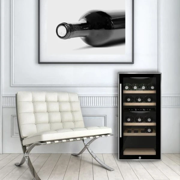 Caso WineComfort 24 Black vinskab CS644 by CASO color Sort