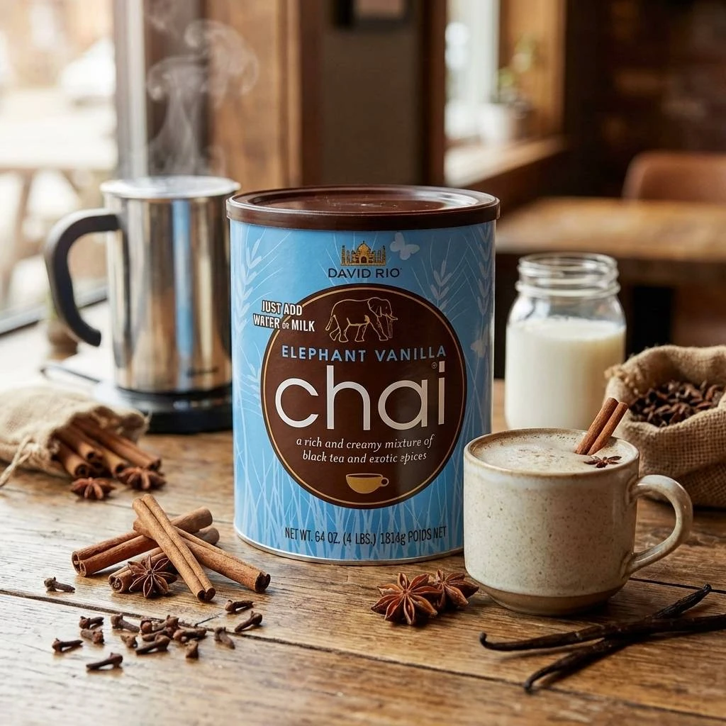 David Rio Elephant Vanilla Chai 1,814 kg. TE_100200 by DAVID RIO color Sort