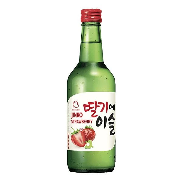 Jinro Chamisul Strawberry Soju FL 35 63626 by Jinro color Sort